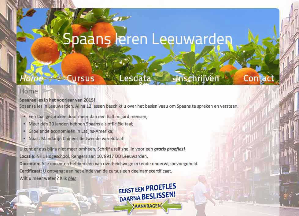 Spaans Leren Leeuwarden header image