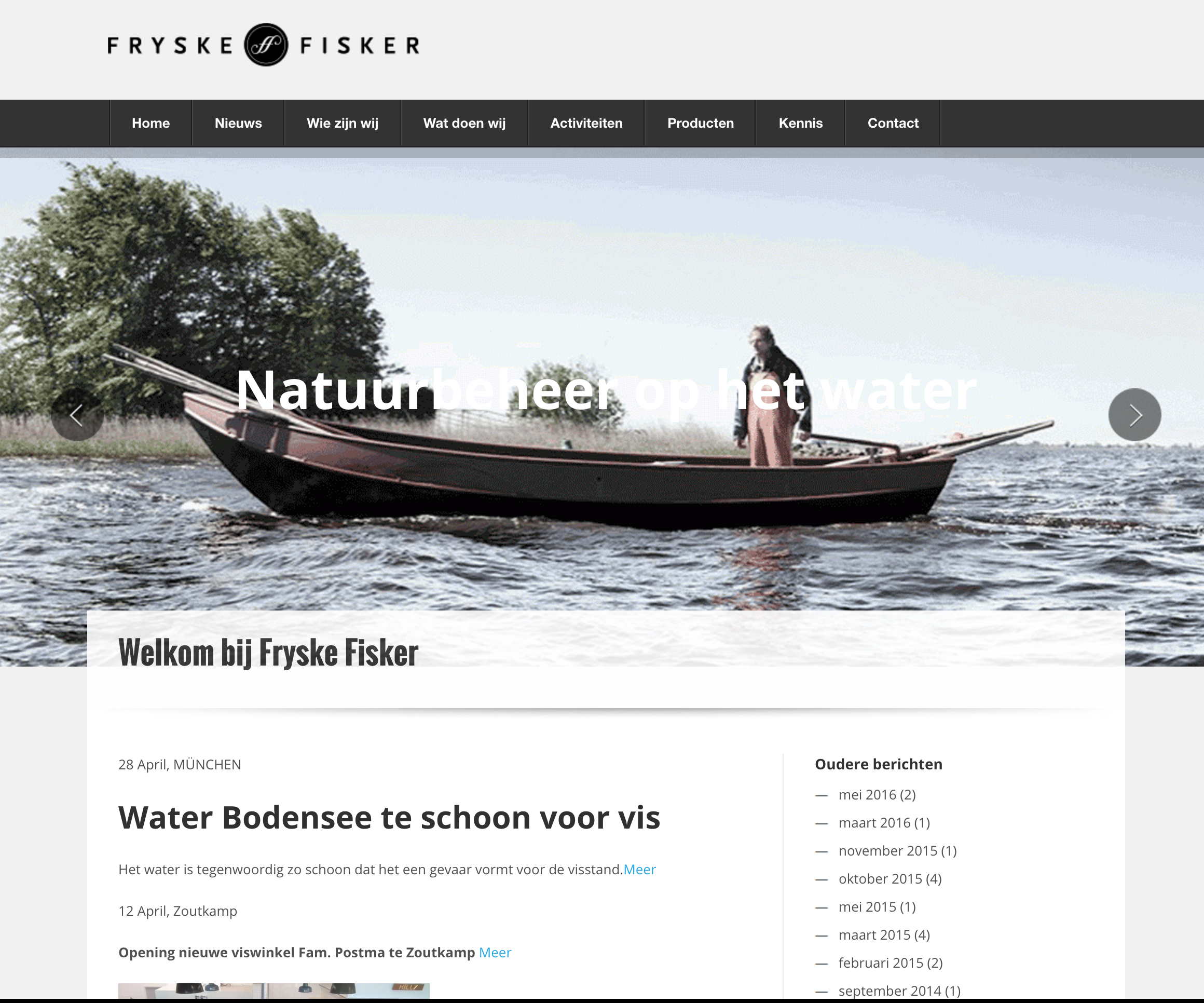 Website Fryskefisker.nl
